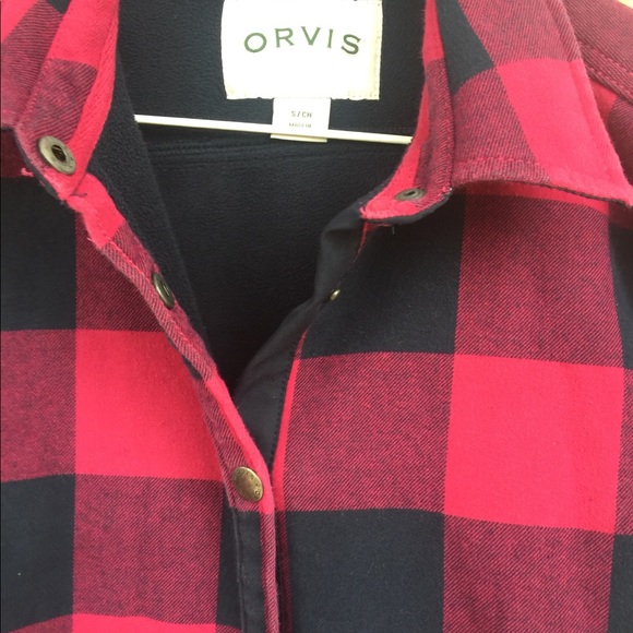 Orvis Women’s Fleece lined Collared Shirt S - Picture 5 of 6